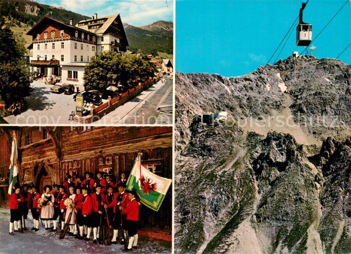 St Anton Arlberg Hotel Resi mit Vallugabahn und Schuetzenkompanie
