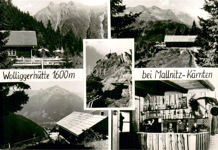 Mallnitz Kaernten Wolliggerhuette Teilansichten Bar