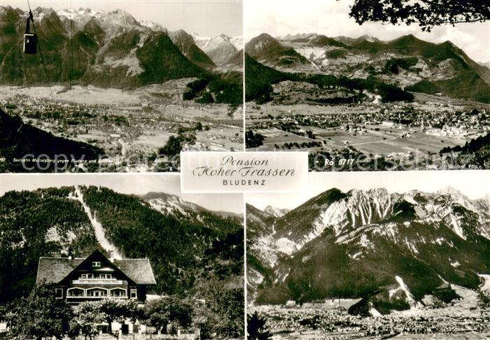 Bludenz Vorarlberg Panorama Pension Hoher Trassen