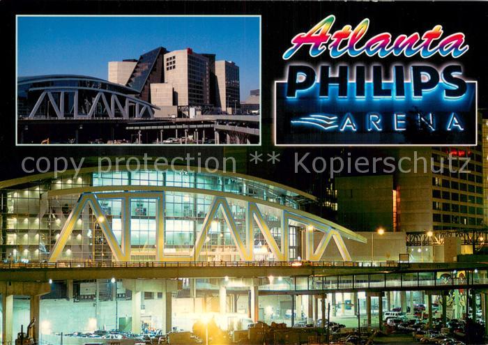 Atlanta Georgia Philips Arena The NBAs Atlanta Hawks and the NHLs Atlanta Trashe