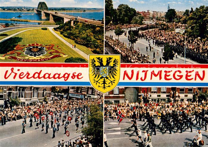 Nijmegen Vierdaagse Festumzuege Bruecke