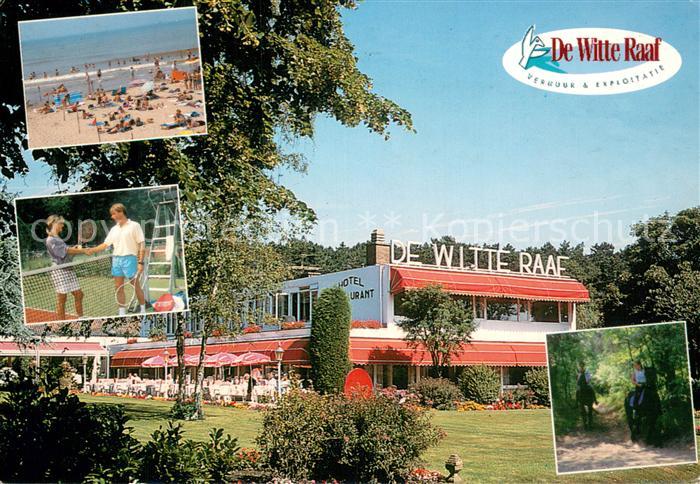 Noordwijk Nordwijk NL Duinpark De Witte Raaf Strand Tennis Reiten
