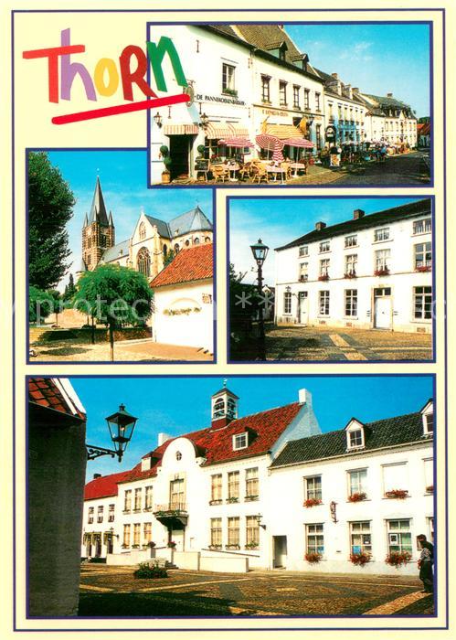 Thorn Limburg Strassencafes Kirche Villa