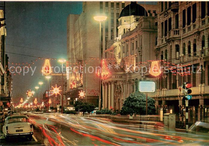 Cape Town Kaapstad Kapstadt Festive Mood Adderley Street decorated for the Holid