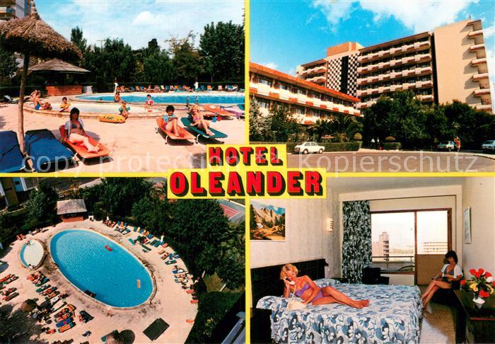 Playa de Palma Mallorca Hotel Oleander Pool Appartement