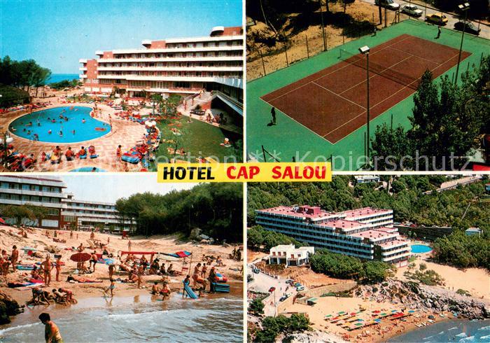 Salou ES Hotel Cap Salou Pool Tennisplatz Strand