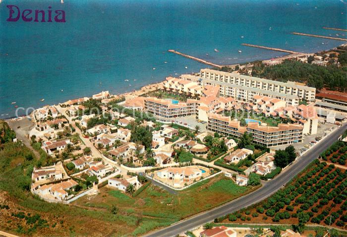 Denia Espana Fliegeraufnahme