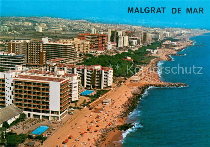 Malgrat de Mar ES Fliegeraufnahme
