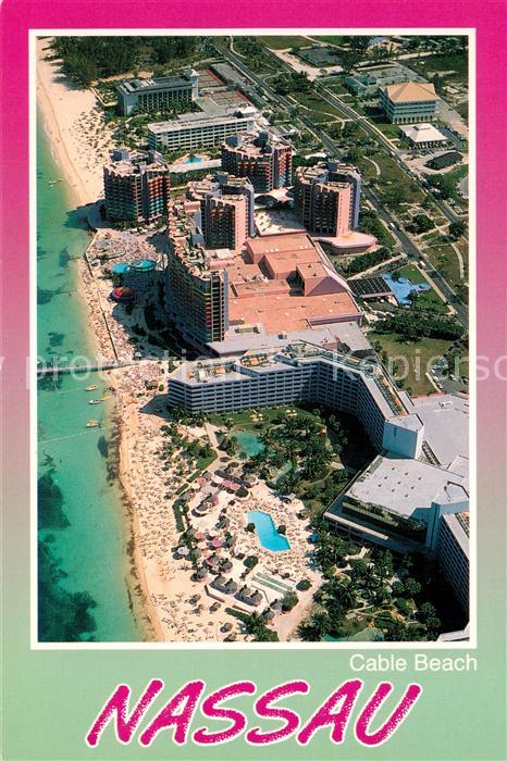 Nassau Bahamas Cable Beach Air view
