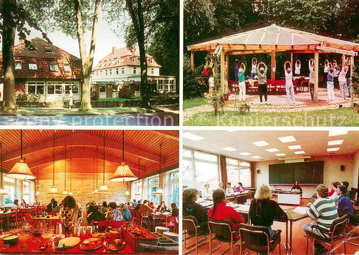 Eddigehausen Laendl Heimvolkshochschule Mariaspring Gastraum Gymnastikgruppe Sch