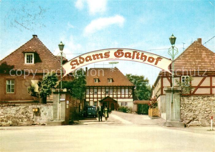 Moritzburg Sachsen Adams Gasthof Eingang