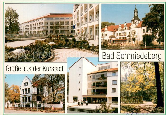 Bad Schmiedeberg Kurklinik Kurhaus aerztehaus Eingang Kurklinik Kurpark