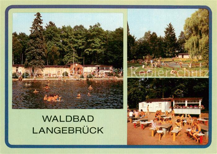 Langebrueck Waldbad Langebrueck Liegewiese