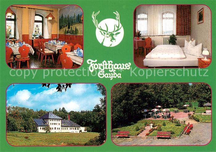 Sayda Forsthaus Sayda Gaststube Zimmer Anlagen