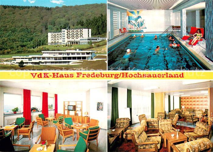 Schmallenberg VdK Haus Fredeburg Gastraeume Hallenbad