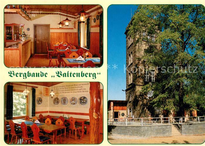 Neukirch Lausitz Bergbaude Valtenberg Gaststaette mit Aussichtsturm