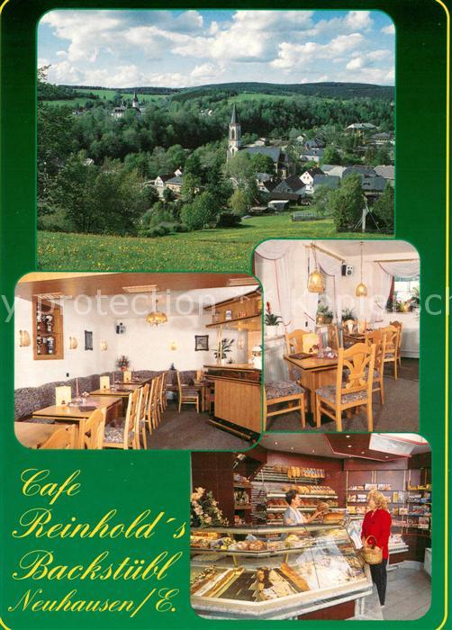 Neuhausen Erzgebirge Panorama Cafe Reinholds Backstuebl Verkaufstheke