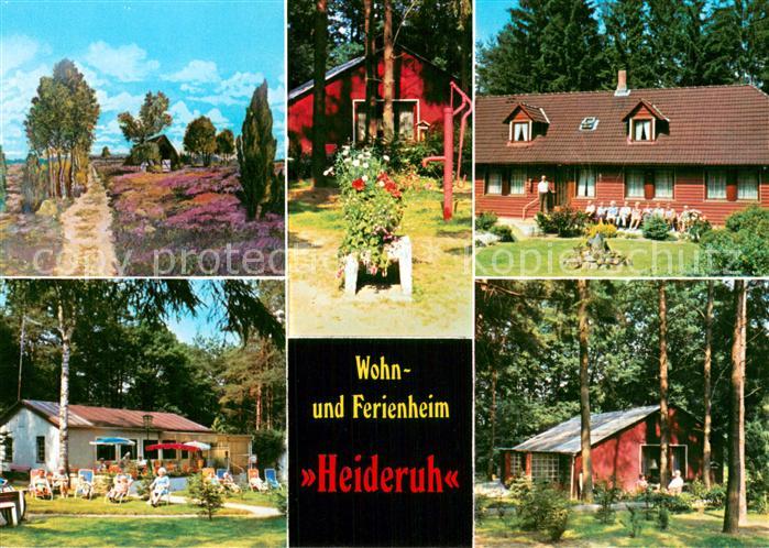 Buchholz Nordheide Heidelandschaft Wohn und Ferienheim Heideruh Details
