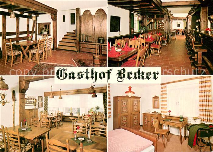 Grevenstein Gasthof Becker Gastraeume Zimmer Bar