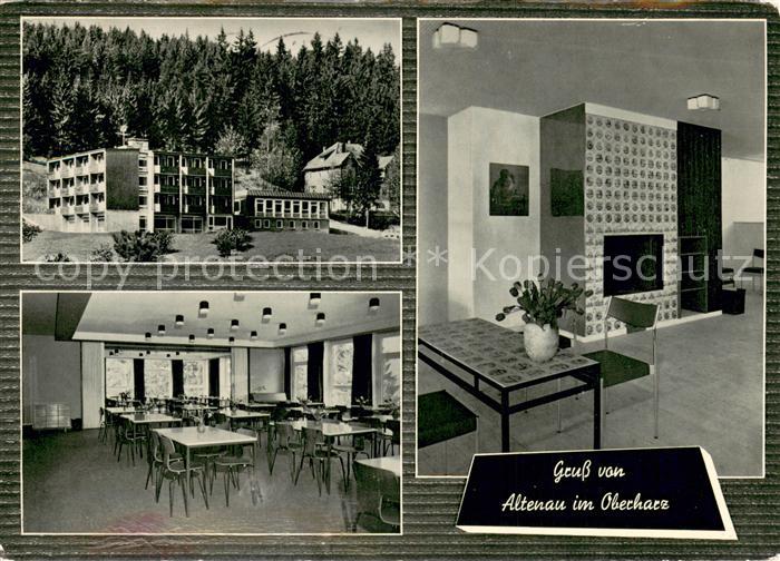 Altenau Harz AWO Muettergenesungsheim Haus Annenhoehe Gastraeume