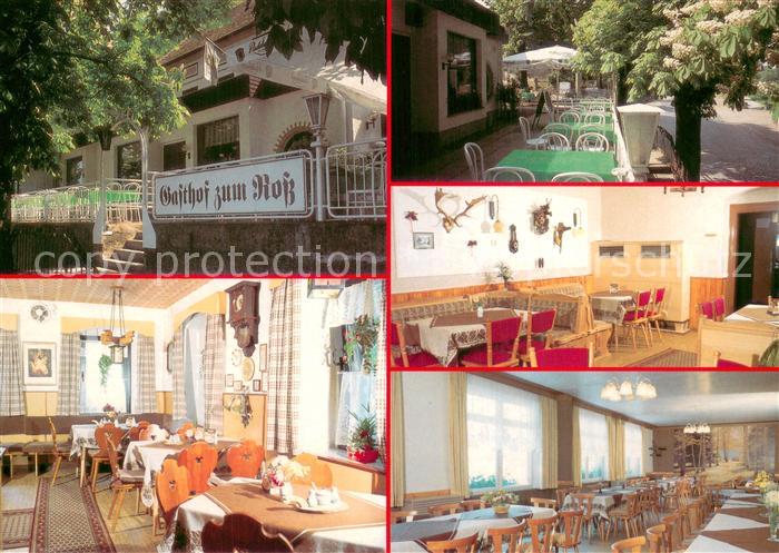 Diesbar-Seusslitz Gasthof Hotel Zum Ross Terrasse Gastraeume