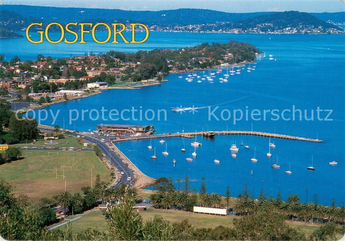 Gosford Australia Brisban Water Aquatic Club View from Presidents Hill