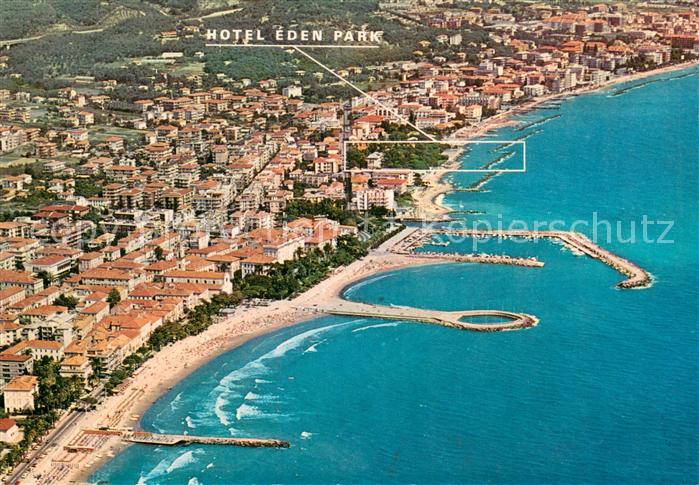 Diano Marina Hotel Eden Park Riviera dei Fiori Fliegeraufnahme