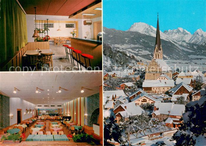 Imst Tirol Grossgasthof Eggerbraeu Bar Gaststube Panorama