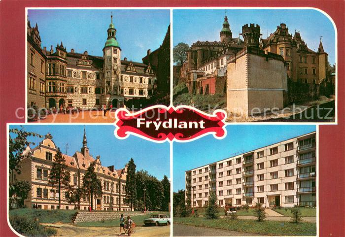 Frydlant v Cechach Mesto s hradem a zamkem uprostred Frydlantseha vybezu
