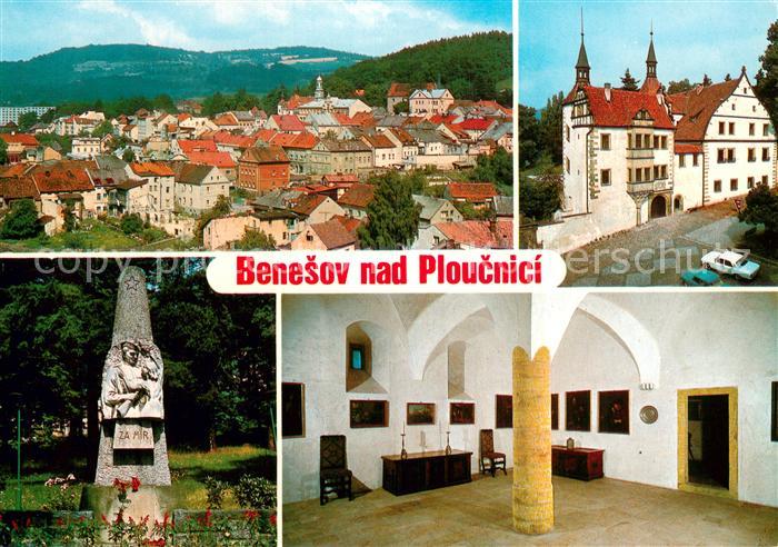 Benesov nad Ploucnici CZ Mesto zalozeno ve stoleti jako podhradi hradu Ostreho D