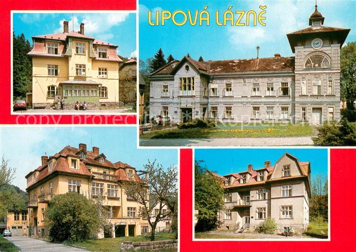 Lipova-lazne Obec se statnimi laznemi lezi ve vysce v udoli Starice mezi Rychleb