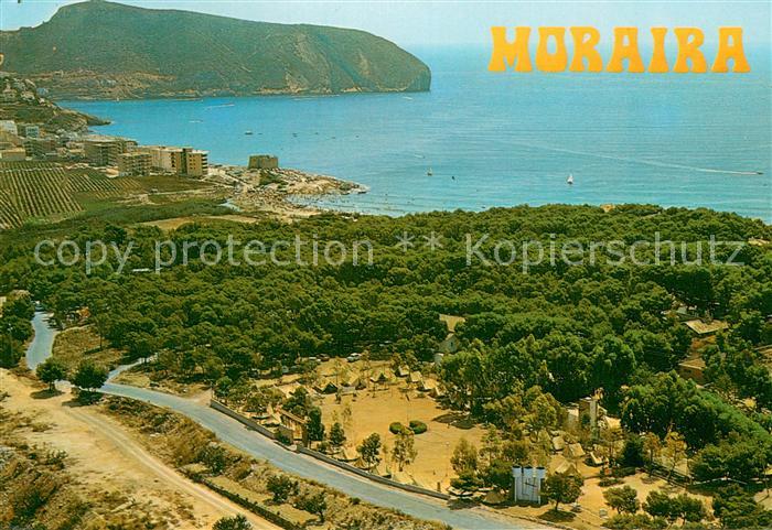 Moraira ES Viesta aerea desde el Campamento