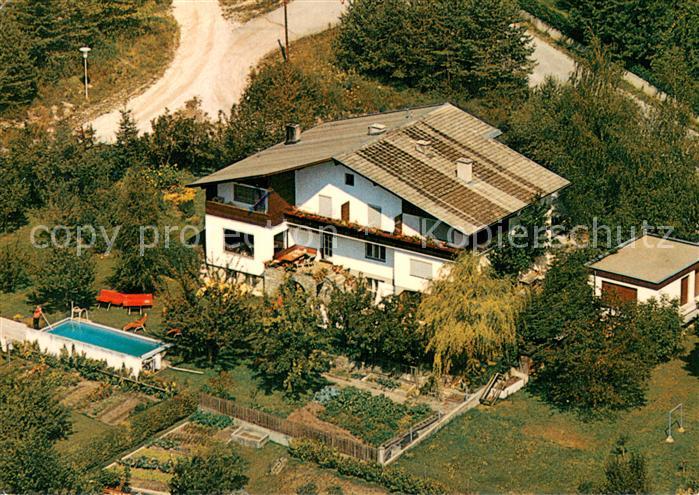 Telfs Tirol Pension Hellrigl Fliegeraufnahme