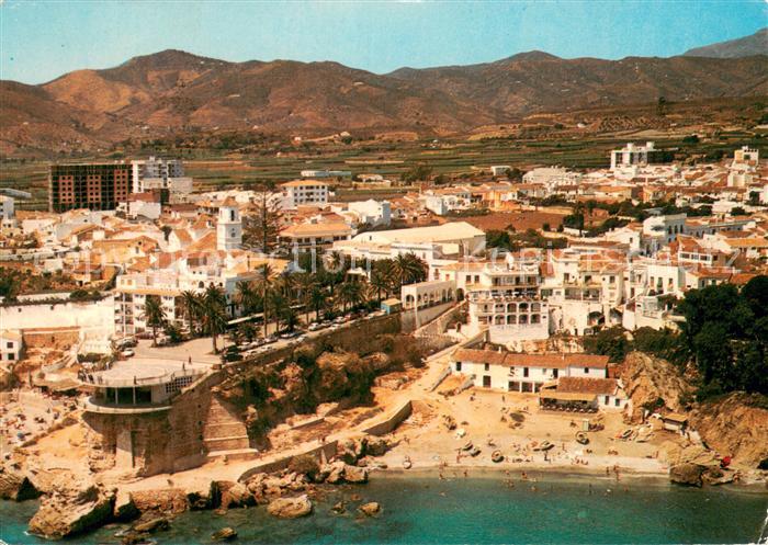 Nerja Costa del Sol ES Balcon de Europa Fliegeraufnahme