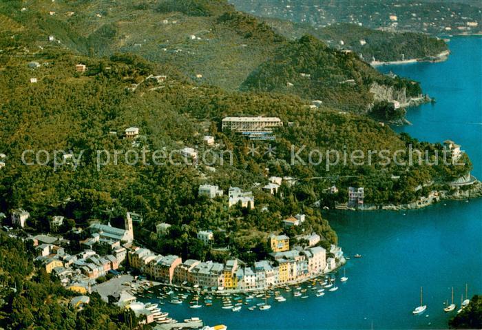 Portofino Liguria Fliegeraufnahme