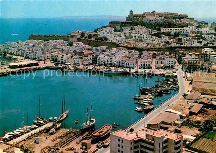 Ibiza Islas Baleares Puerto Vista aerea