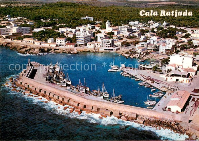 Cala Ratjada Balleares Mallorca ES Vista aerea de su puerto