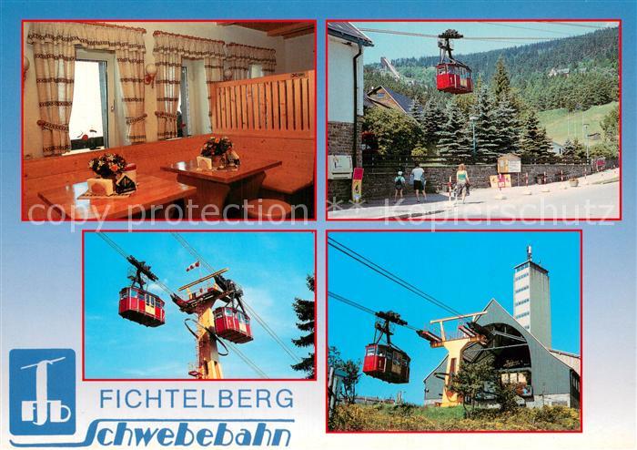 Oberwiesenthal Erzgebirge Fichtelberg Schwebebahn Bergrestaurant Himmelsleiter
