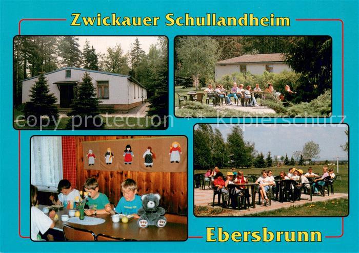 Ebersbrunn Zwickau Zwickauer Schullandheim Garten Speiseraum Freiterrasse