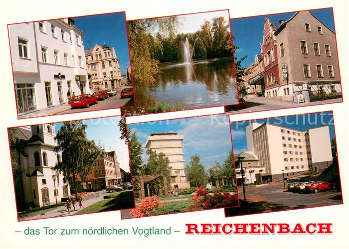 Reichenbach Vogtland Bahnhofstrasse Stadtpark Neuberinhaus Trinitatskirche Wasse