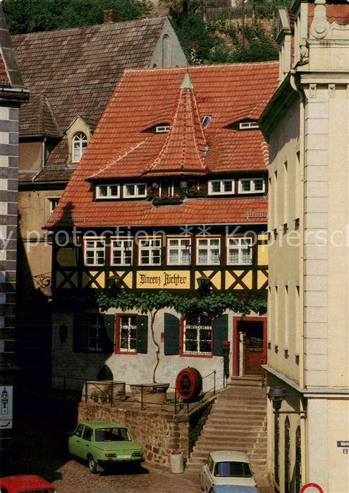 Meissen Elbe Sachsen Altdeutsche Weinschaenke Vincenz Richter