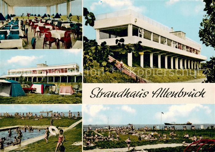 Altenbruch Gastraeume Camping Pool Strand