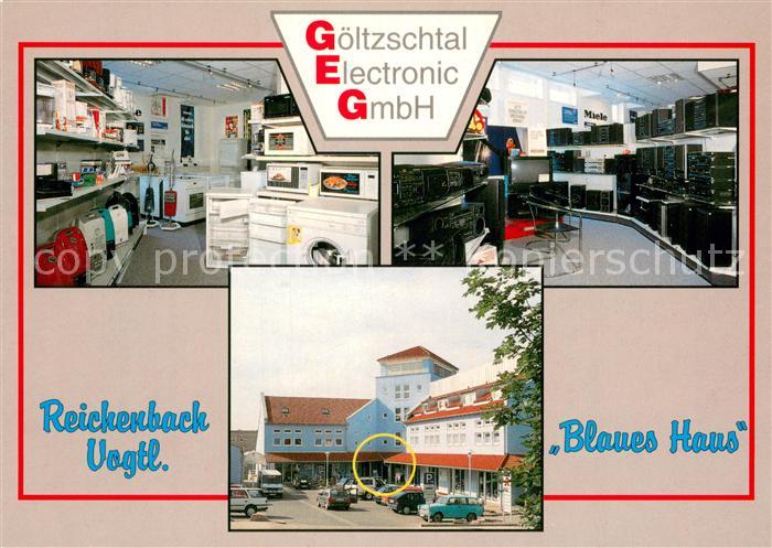 Reichenbach Vogtland Blaues Haus Goeltzschtal Electronic Verkaufsraeume