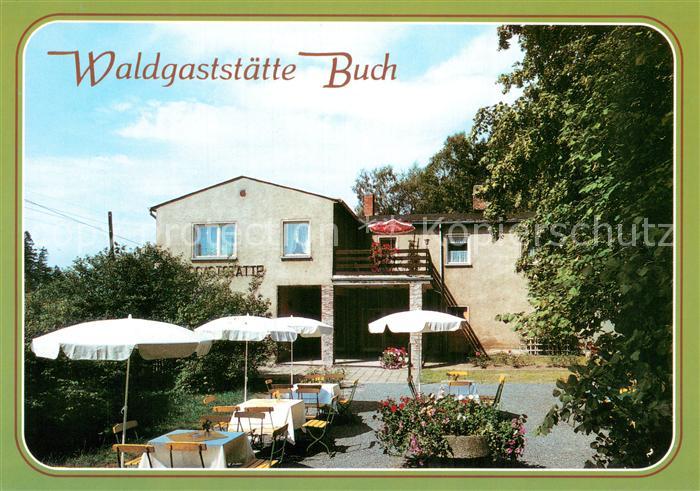 Treuen Waldgaststaette Buch Terrasse