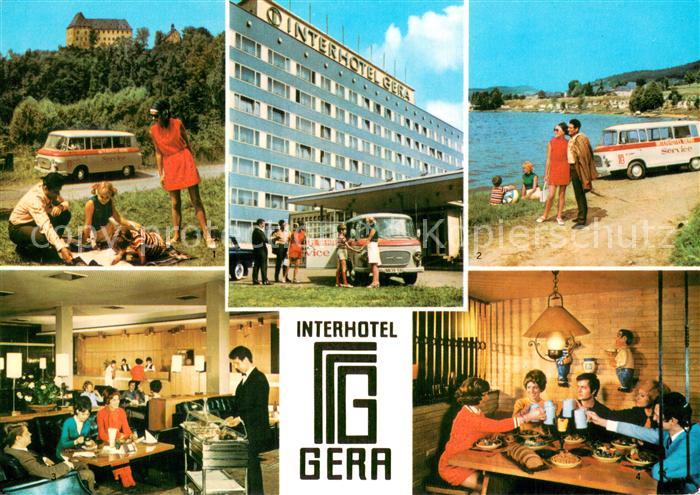 Gera Interhotel Gera Schloss Burgk An der Bleilochtalsperre Hotelhalle Bierhoehl