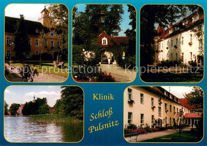 Pulsnitz Sachsen Klinik Schloss Pulsnitz Teilansichten Seepartie