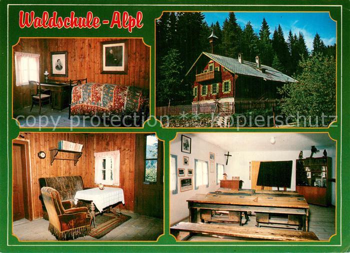 Alpl Waldschule Wandermuseum Peter Roseggers Waldheimat Details