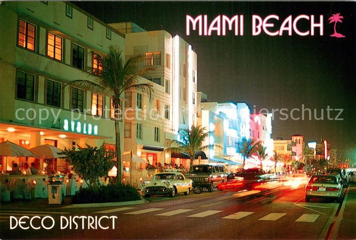 Miami Beach Deco District Ocean Drive