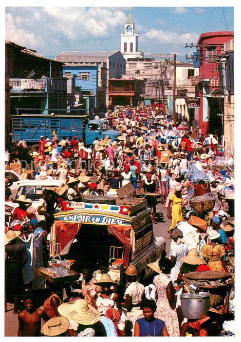 Haiti Marche Street market Port au Prince