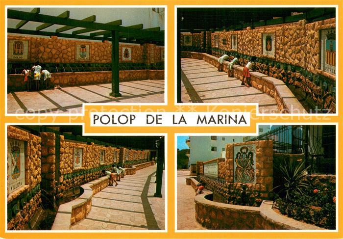 Polop de la Marina Els Chorros Fuente con 221 canos